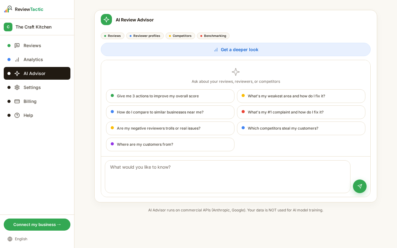 AI Advisor